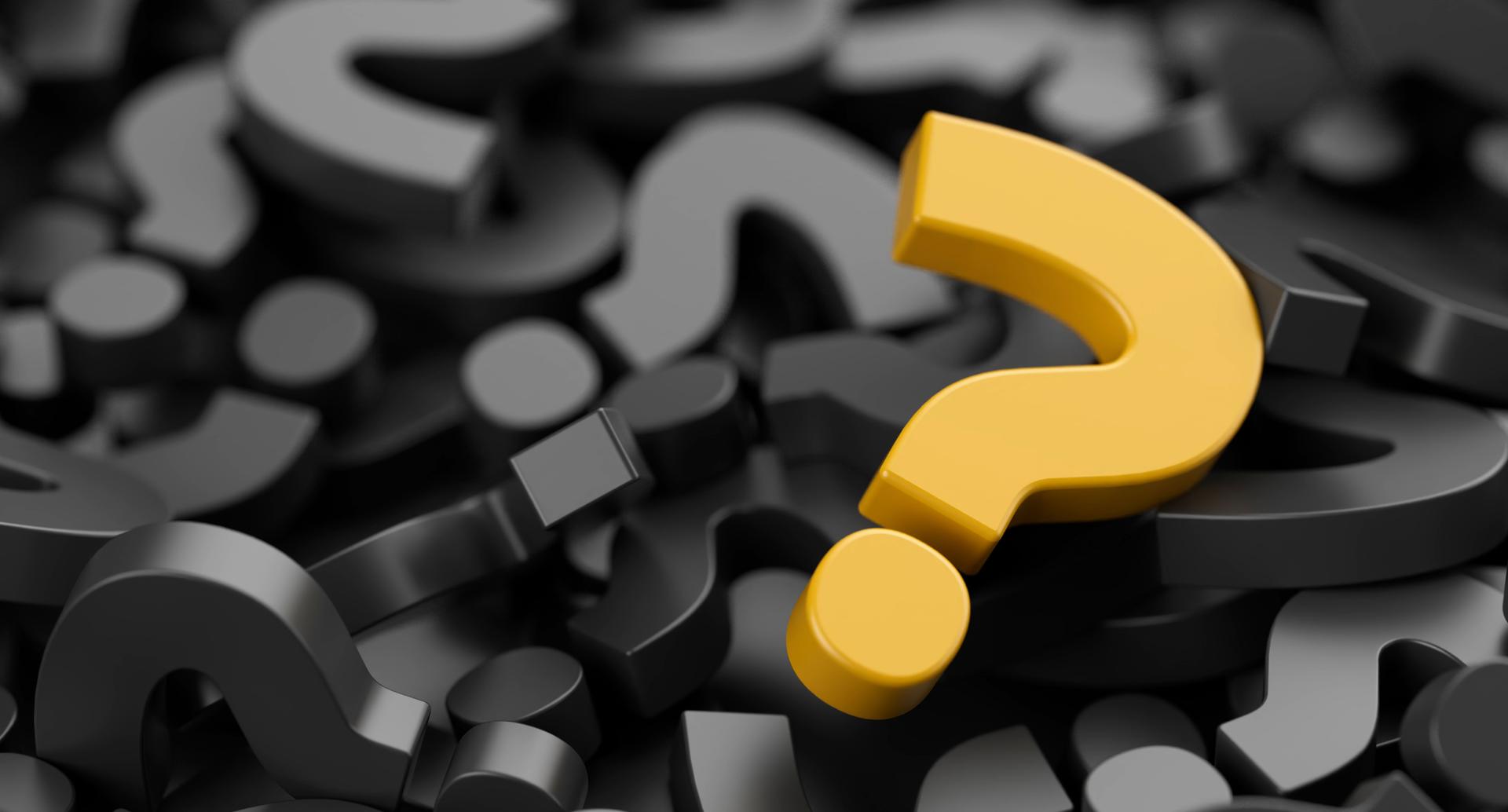 Question mark, uncertainty, unknown, fear, inquiry, investigation, examination, interrogation, inquisition, poll