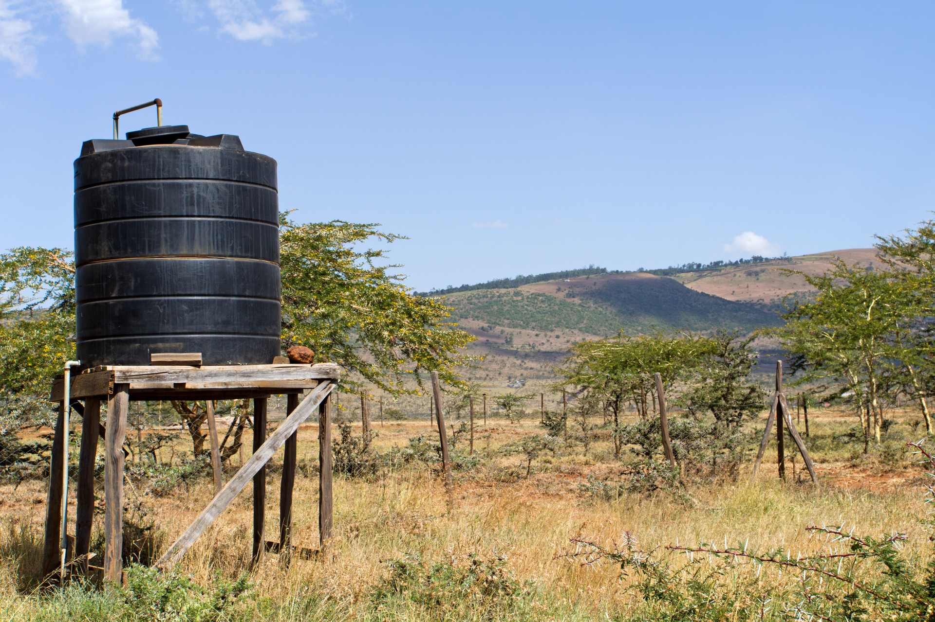 Water Storage Tank in Africa